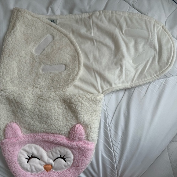 NWOT Chickpea Sherpa Infant Swaddle size 3-6 months - Picture 5 of 7